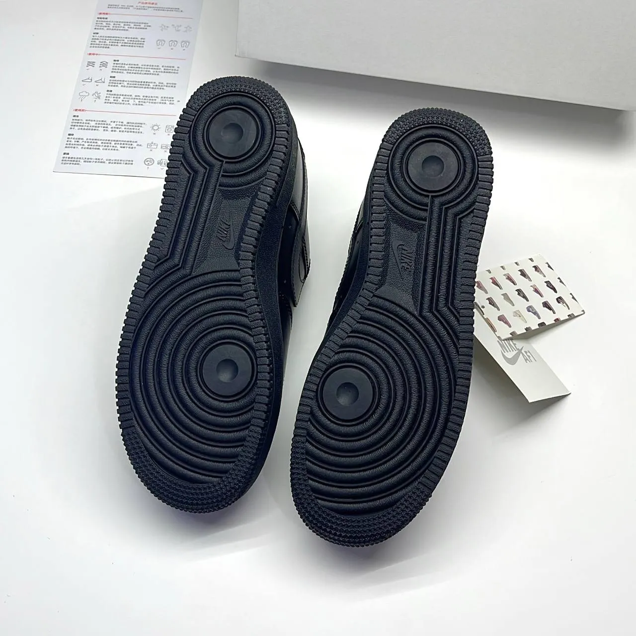 نایک ایر فورس وان مشکی Nike Air Force 1 Black - تصویر 3