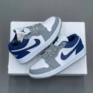 کفش نایک ایر جردن وان لو ترو بلو | Nike Air Jordan 1 Low True Blue