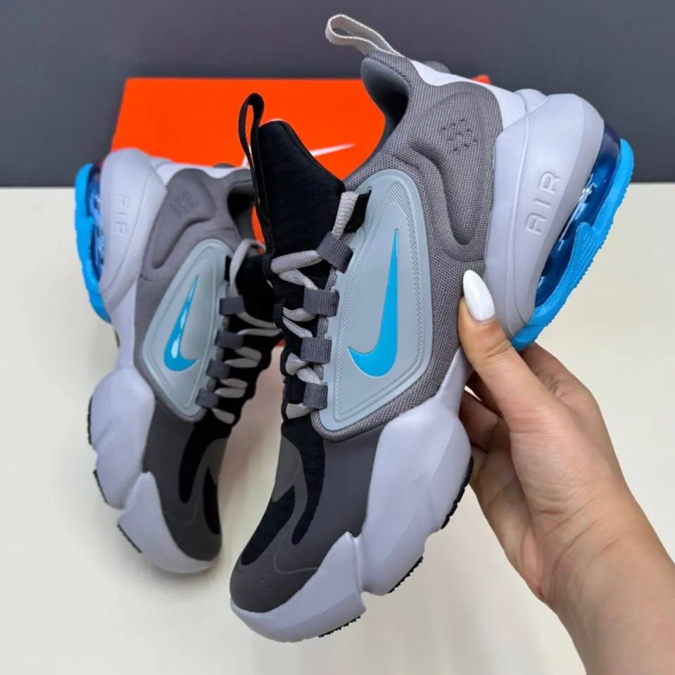کفش نایک رانینگ ایر مکس ساواج طوسی آبی Nike Air Max Savage Grey Blue کفش نایک رانینگ ایر مکس ساواج طوسی آبی Nike Air Max Savage Grey Blue - تصویر 4