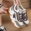 کتونی لژدار زنانه قهوهای فشن Women’s Brown Platform Fashion Sneakers کتونی لژدار زنانه قهوهای فشن Women’s Brown Platform Fashion Sneakers