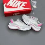 کفش نایک زوم ایکس قلبی طوسی سفید صورتی Nike ZoomX Heart Gray White Pink