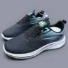 کتونی رانینگ مردانه اسپرت مشکی فیروزهای Men’s Black Turquoise Running Sneakers کتونی رانینگ مردانه اسپرت مشکی فیروزهای Men’s Black Turquoise Running Sneakers