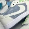 کفش نایک ایر جردن وان لو تراویس اسکات آبی سفید سوئد Nike Air Jordan 1 Low Travis Scott Blue White Sweden - تصویر 3