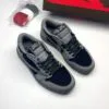 کفش نایک ایر جردن وان لو تراویس اسکات مشکی طوسی Nike Air Jordan 1 Low Travis Scott Black Gray - تصویر 3
