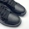 کفش نایک ایر جردن وان لو پتنت الفنت بلک Nike Air Jordan 1 Low Patent Elephant Black کفش نایک ایر جردن وان لو پتنت الفنت بلک Nike Air Jordan 1 Low Patent Elephant Black - تصویر 5