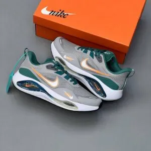 کفش نایک ایر زوم وینفلو V2 خاکستری سبز Nike Winflo V2 Gray Green کفش نایک ایر زوم وینفلو V2 خاکستری سبز Nike Winflo V2 Gray Green
