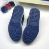 کفش نایک ایر جردن وان لو تراویس اسکات کرم سورمه‌ای Nike Air Jordan 1 Low Travis Scott Cream Navy - تصویر 4