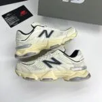 کتونی نیوبالانس ۹۰۶۰ کرم مشکی  New Balance 9060 Cream Black