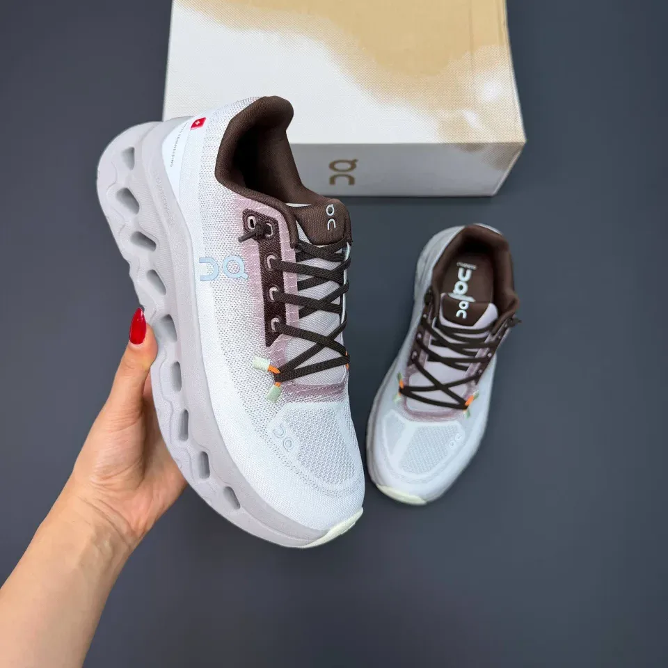 کفش آن رانینگ QC Cloudtilt سفید قهوه‌ای On Running QC Cloudtilt White Brown - تصویر 4