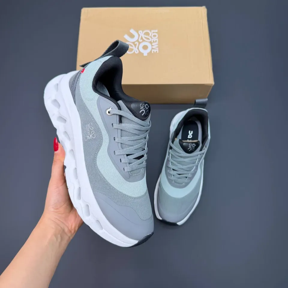 کفش آن رانینگ QC Loewe Cloudtilt طوسی سفید On Running QC Loewe Cloudtilt Grey White - تصویر 3