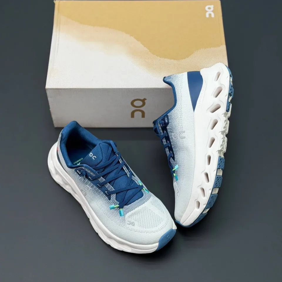 کفش آن رانینگ QC Cloudtilt سفید آبی On Running QC Cloudtilt White Blue - تصویر 2