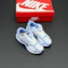 کفش نایک وی فایو کی ران آبی سفید Nike V5K Run Blue White - تصویر 2