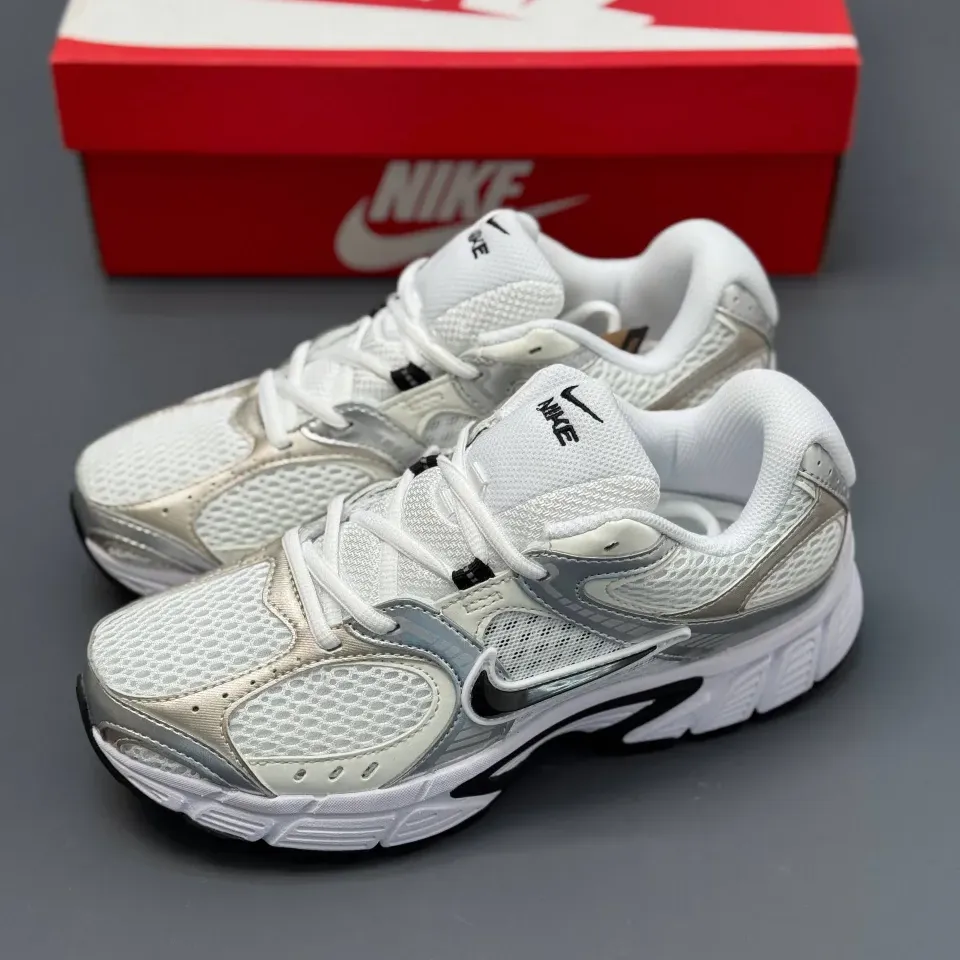 کفش نایک وی فایو کی ران سفید مشکی Nike V5K Run White Black کفش نایک وی فایو کی ران سفید مشکی Nike V5K Run White Black - تصویر 5