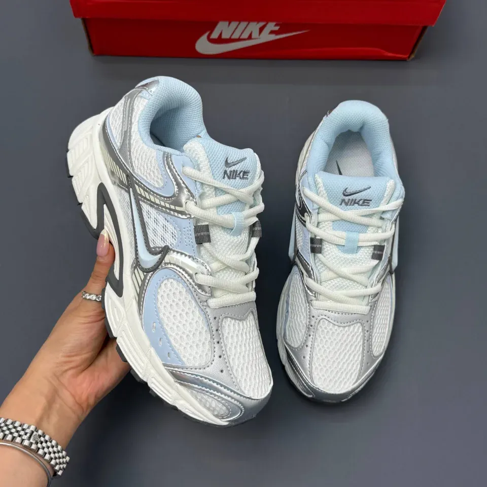 کفش نایک وی فایو کی ران آبی نقره ای Nike V5K Run Blue Silver - تصویر 8