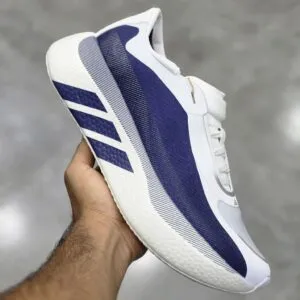آدیداس هایپر بوست اج سفید سرمهای adidas Hyper Boost Edge White EQT Blue KI1911 آدیداس هایپر بوست اج سفید سرمهای adidas Hyper Boost Edge White EQT Blue KI1911