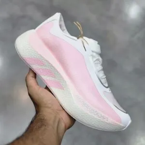 آدیداس هایپر بوست سفید صورتی adidas Hyper Boost Edge Off White Clear Pink KJ0392 آدیداس هایپر بوست سفید صورتی adidas Hyper Boost Edge Off White Clear Pink KJ0392
