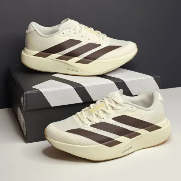 آدیداس آدیزیرو کرم قهوهای adidas Adizero Evo SL Shadow Brown KK1348 آدیداس آدیزیرو کرم قهوهای adidas Adizero Evo SL Shadow Brown KK1348