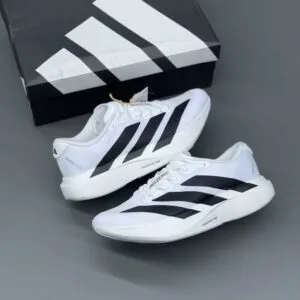 کفش آدیداس آدیزیرو سفید مشکی Adidas Adizero White Black