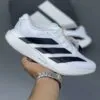 کفش آدیداس آدیزیرو سفید مشکی Adidas Adizero White Black کفش آدیداس آدیزیرو سفید مشکی Adidas Adizero White Black - تصویر 2