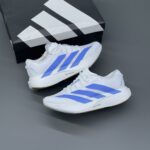 کفش آدیداس آدیزیرو ایو اس ال سفید آبی Adidas Adizero Evo SL White Blue