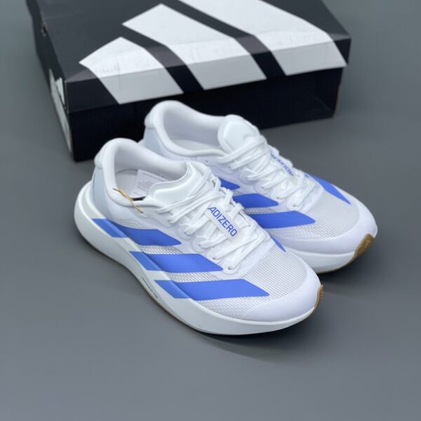 کفش آدیداس آدیزیرو ایو اس ال سفید آبی Adidas Adizero Evo SL White Blue کفش آدیداس آدیزیرو ایو اس ال سفید آبی Adidas Adizero Evo SL White Blue