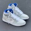 کفش نایک ایر جردن وان ساقدار زوم ریسر بلو Nike Air Jordan 1 High Zoom Racer Blue