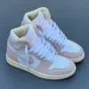 کفش نایک ایر جردن وان ساقدار واشد صورتی Nike Air Jordan 1 High Washed Pink - تصویر 4