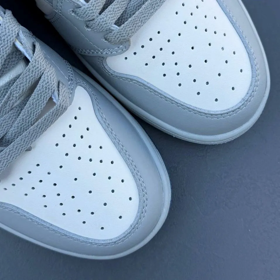 کفش نایک ایر جردن وان ساقدار دیور گری Nike Air Jordan 1 High Dior Grey - تصویر 5