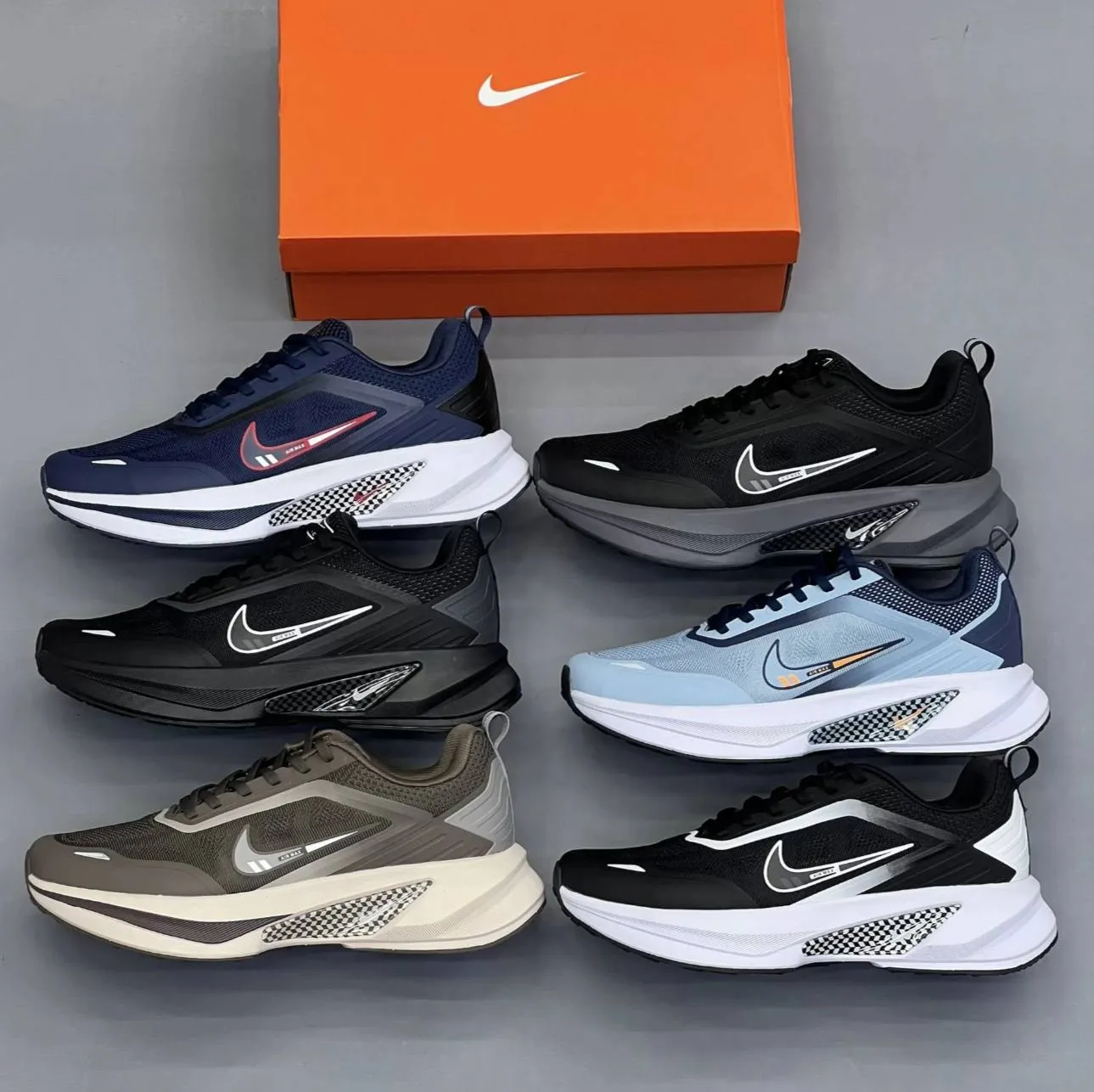 کفش نایک ایر زوم پگاسوس ۲ مشکی طوسی Nike Air Zoom Pegasus 2 Black Grey کفش نایک ایر زوم پگاسوس ۲ مشکی طوسی Nike Air Zoom Pegasus 2 Black Grey - تصویر 3