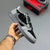 کفش نایک ایر جردن وان لو تراویس اسکات طوسی مشکی Nike Air Jordan 1 Low Travis Scott Grey Black کفش نایک ایر جردن وان لو تراویس اسکات طوسی مشکی Nike Air Jordan 1 Low Travis Scott Grey Black - تصویر 4