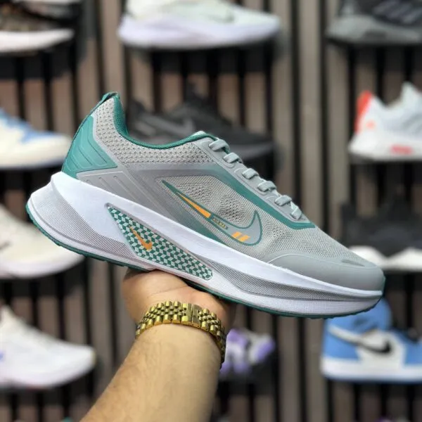 کفش نایک ایر زوم پگاسوس ۲ طوسی سبز Nike Air Zoom Pegasus 2 Grey Green کفش نایک ایر زوم پگاسوس ۲ طوسی سبز Nike Air Zoom Pegasus 2 Grey Green