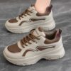 کتونی اسپرت لژدار طبی مدل پرنده ترند 2026 کرم قهوهای Women’s Bird Style Platform Orthopedic Trend 2026 Cream Brown Sneakers کتونی اسپرت لژدار طبی مدل پرنده ترند 2026 کرم قهوهای Women’s Bird Style Platform Orthopedic Trend 2026 Cream Brown Sneakers