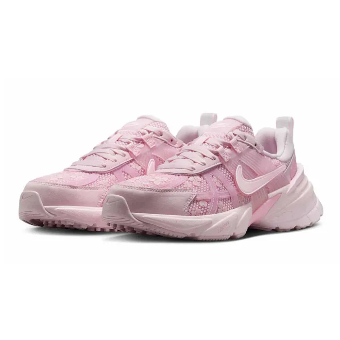 کتونی نایک V2K صورتی گلدار -Nike V2K RUNNING