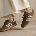 کتونی آدیداس سامبا قهوه ای -Adidas Samba Earth Strata