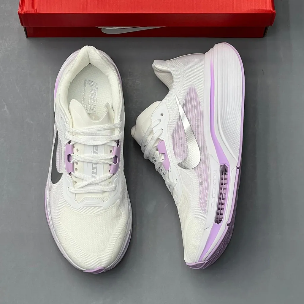 نایک پگاسوس پلاس سفید یاسی نقره‌ای Nike Pegasus Plus 2
