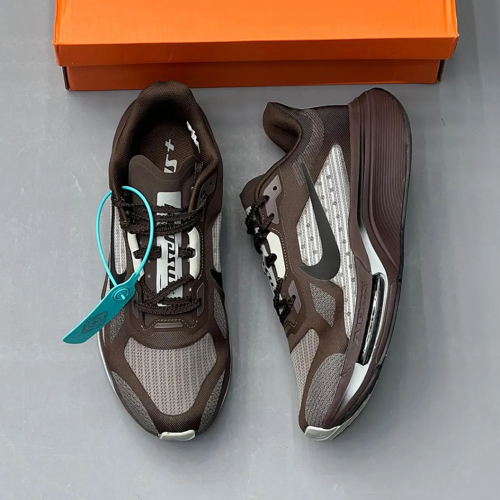 نایک پگاسوس پلاس قهوهای شکلاتی Nike Pegasus Plus 2 نایک پگاسوس پلاس قهوهای شکلاتی Nike Pegasus Plus 2