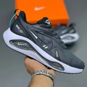 نایک وین فلو زوم طوسی سفید Nike Winflo Zoom 2 نایک وین فلو زوم طوسی سفید Nike Winflo Zoom 2