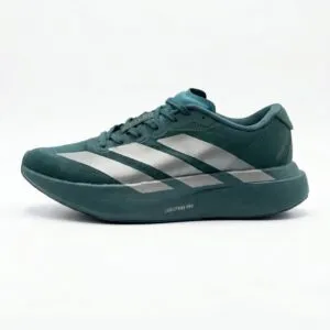 آدیداس آدیزیرو سبز تیره نقرهای متالیک adidas Adizero Evo SL Aurora Ivy JQ4663 آدیداس آدیزیرو سبز تیره نقرهای متالیک adidas Adizero Evo SL Aurora Ivy JQ4663