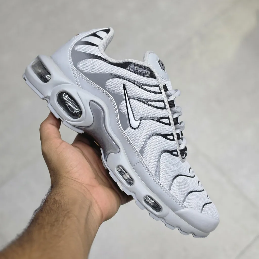 نایک تی ان ایرمکس پلاس طوسی Nike TN Air Max Plus