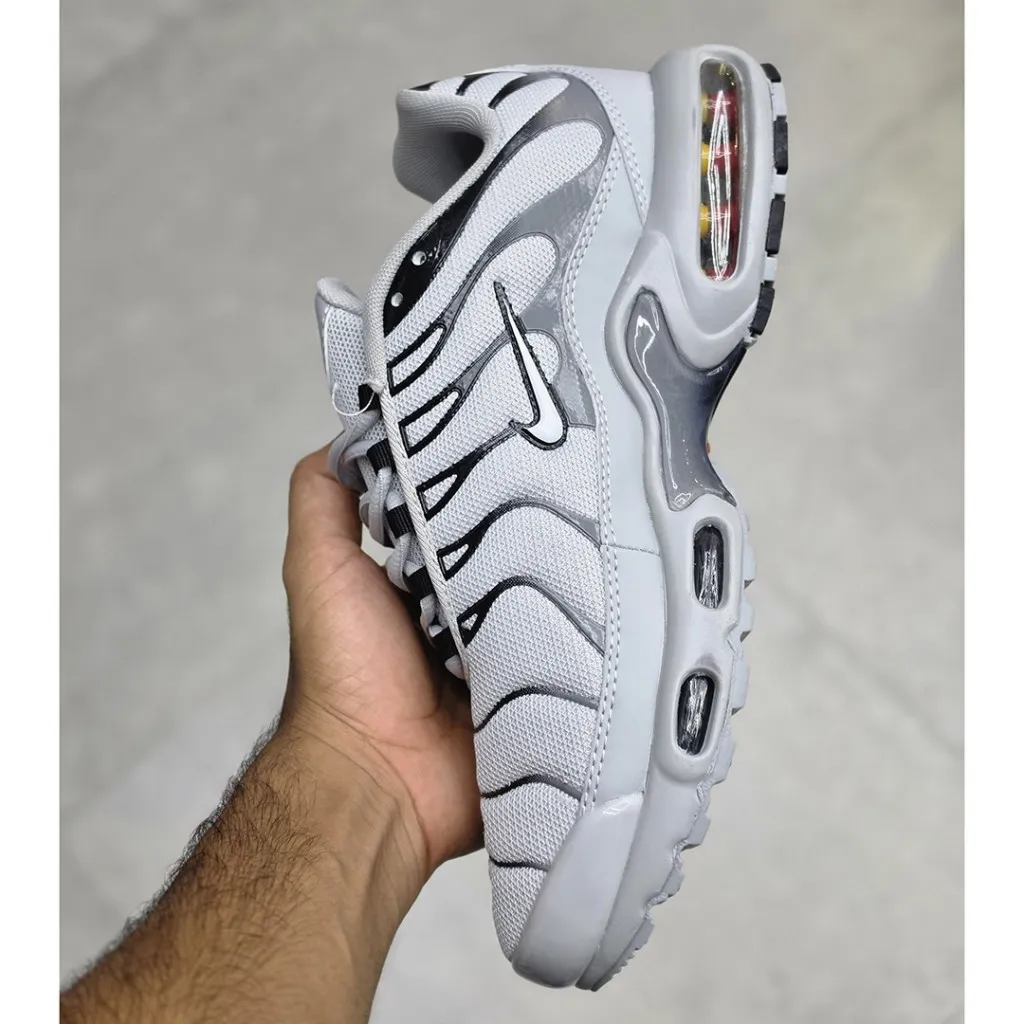 نایک تی ان ایرمکس پلاس طوسی Nike TN Air Max Plus