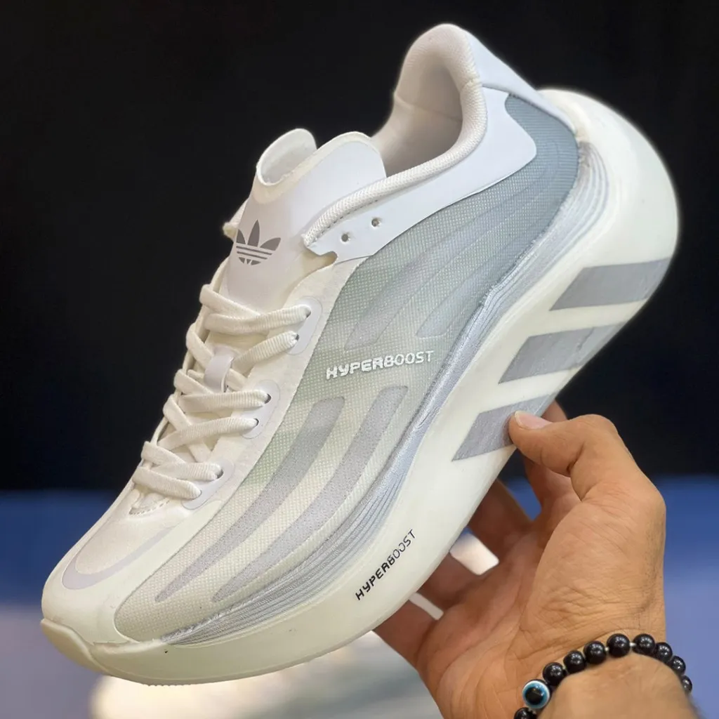 آدیداس هایپر بوست یوفوریا ال تی سفید نقره‌ای متالیک adidas Hyper Boost Euphoria LT
