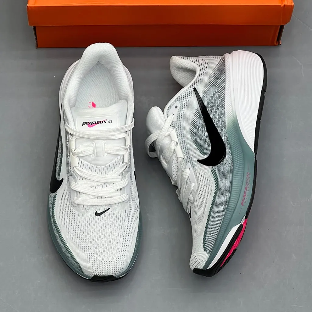 نایک ایر زوم پگاسوس خاکستری سبز Nike Air Zoom Pegasus 42 نایک ایر زوم پگاسوس خاکستری سبز Nike Air Zoom Pegasus 42