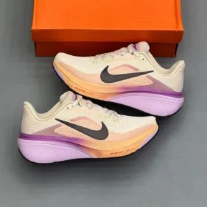 نایک ایر زوم پگاسوس کرم نارنجی بنفش Nike Air Zoom Pegasus 42