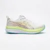 اسیکس ژل کایانو سفید لیمویی صورتی آبی ASICS GEL-KAYANO 33