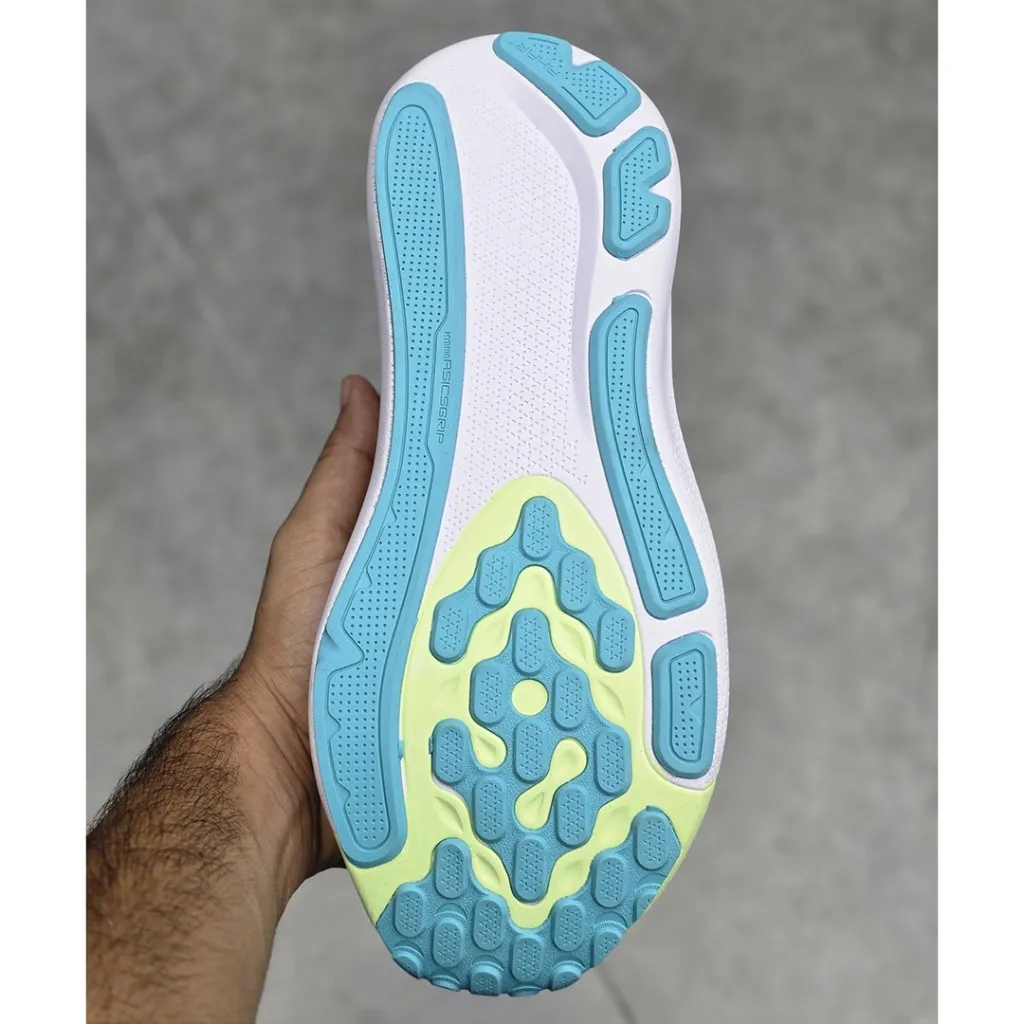 اسیکس ژل کایانو سفید لیمویی صورتی آبی ASICS GEL-KAYANO 33