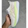 اسیکس ژل کایانو سفید لیمویی صورتی آبی ASICS GEL-KAYANO 33