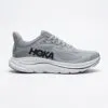 کفش هوکا کلیفتون 10 طوسی سفید مشکی Hoka Clifton 10