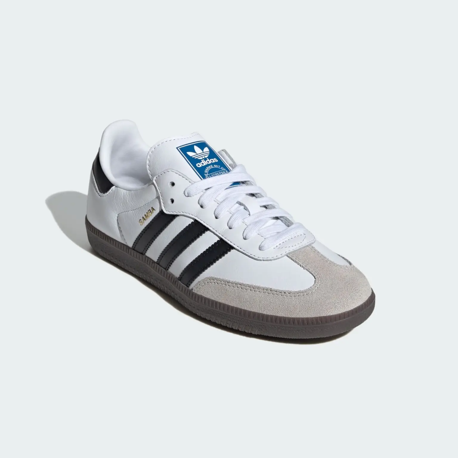 کتونی آدیداس سامبا سفید مشکی - Adidas Samba