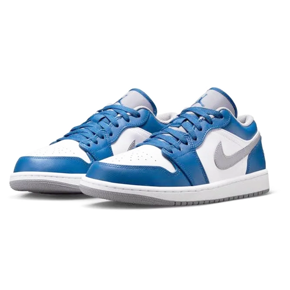 کتونی ایرجردن آبی 1- Air Jordan 1 low True Blue کتونی ایرجردن آبی 1- Air Jordan 1 low True Blue