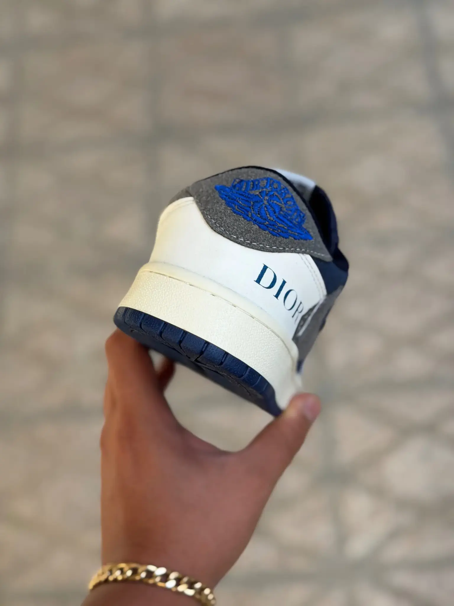 کتونی نایک تراویس دیور سرمه ای -Nike Travis Dior